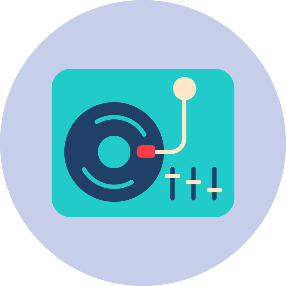 Turntable Vector Icon