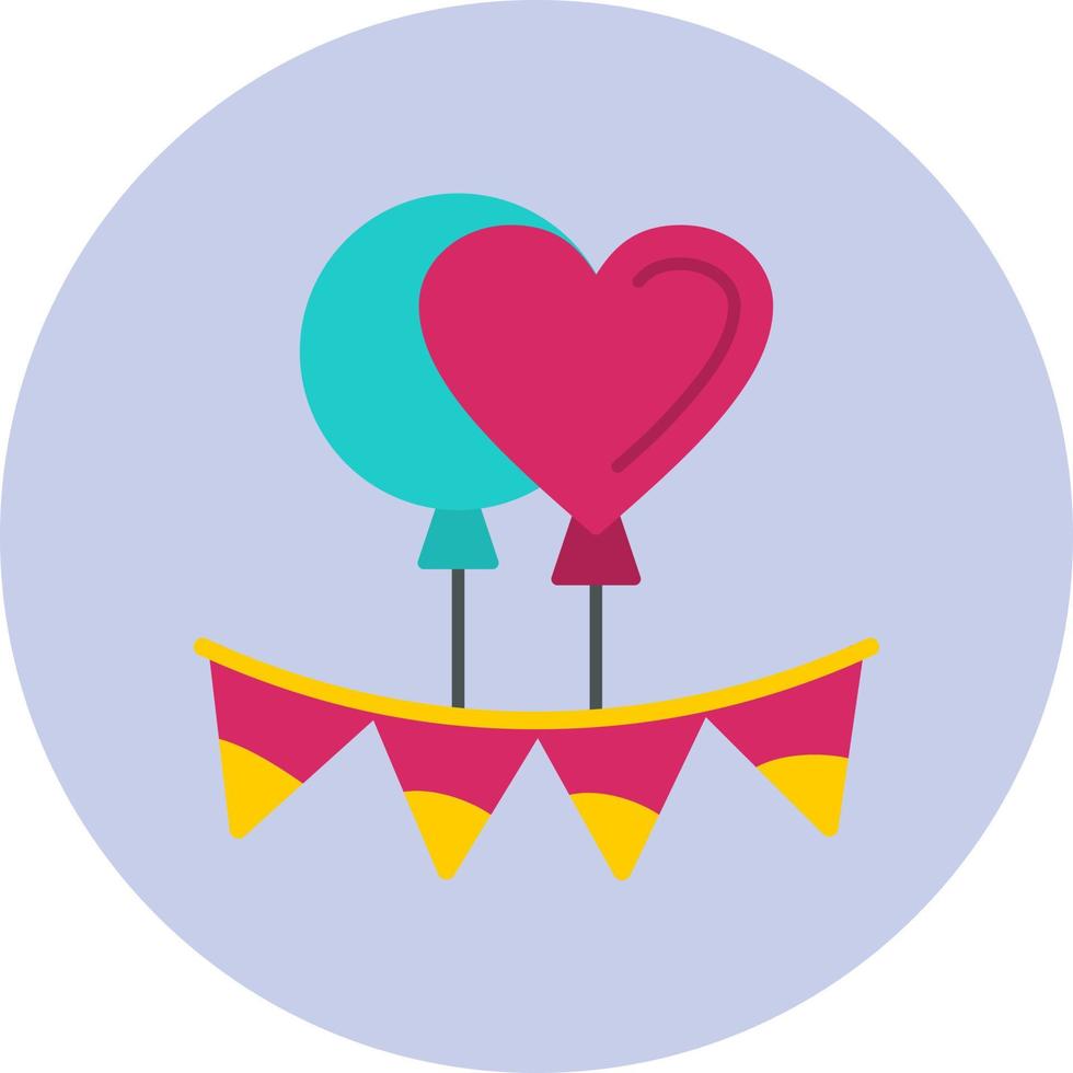 Balloons Party Vector Icon