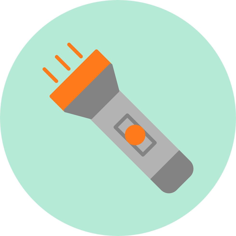 Flashlight Vector Icon