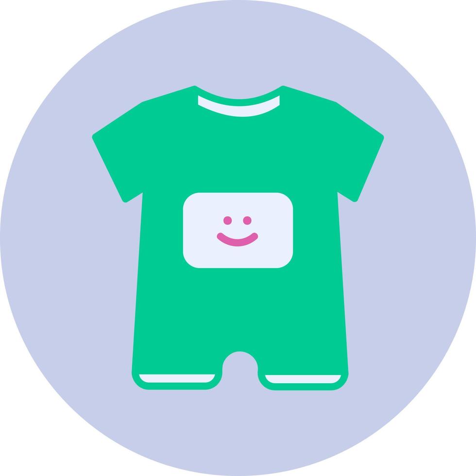 Baby Boy Outfit Vector Icon