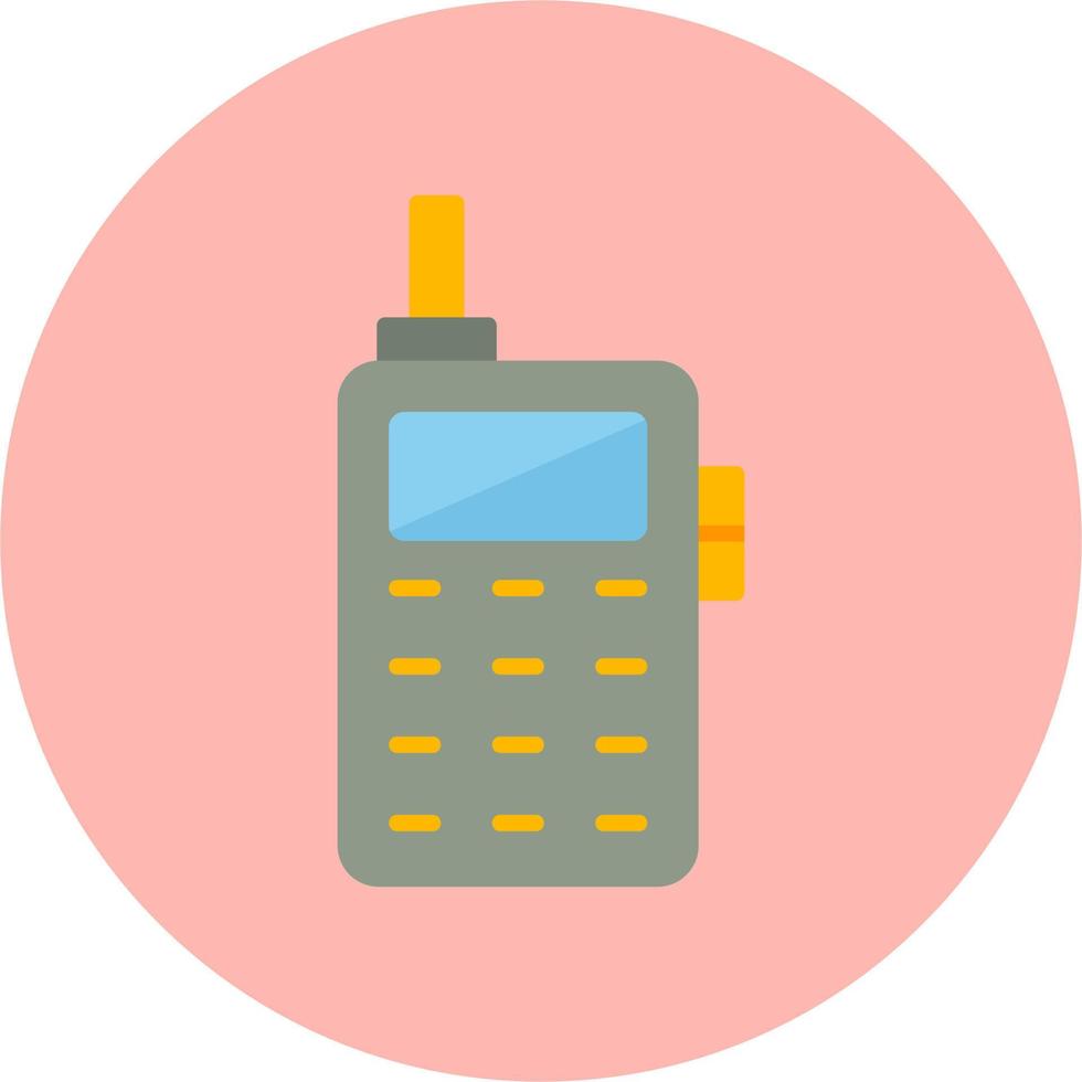 Old Phone Vector Icon