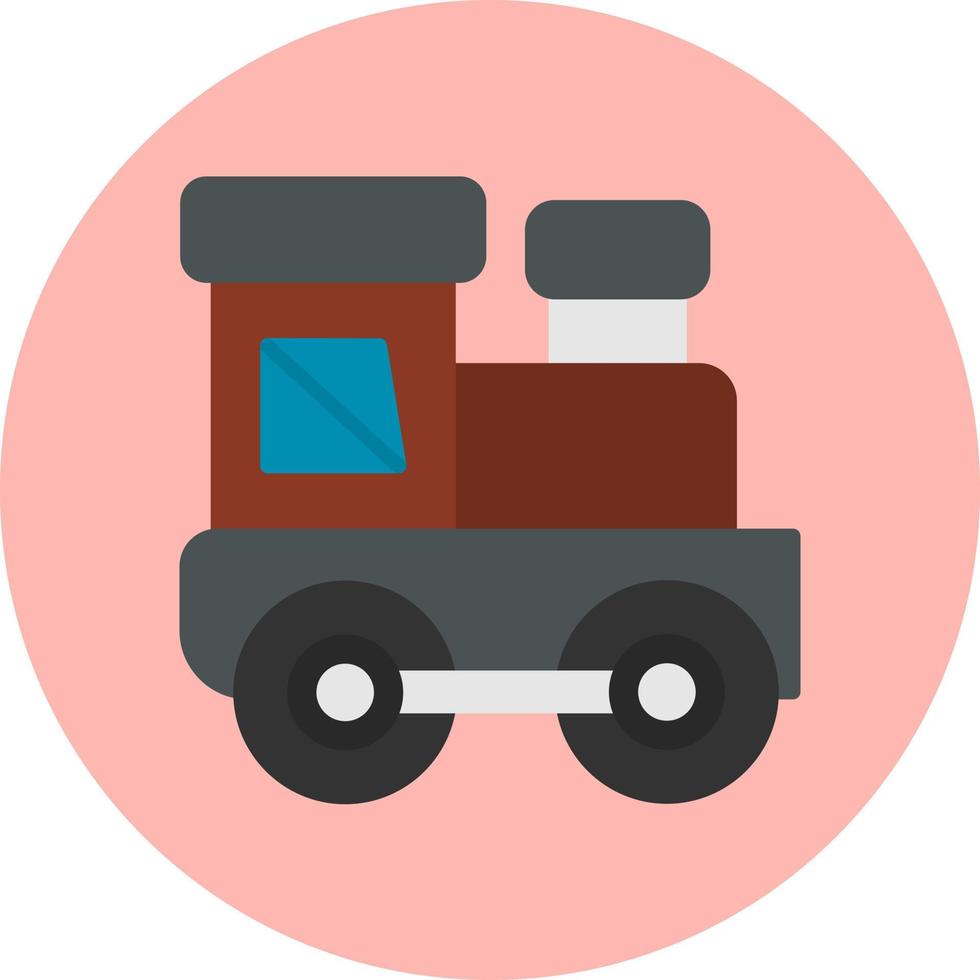 Baby Train Vector Icon