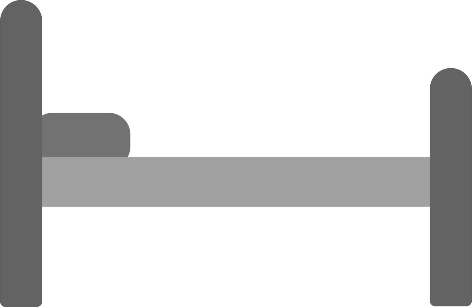 Hospital Bed Vector Icon