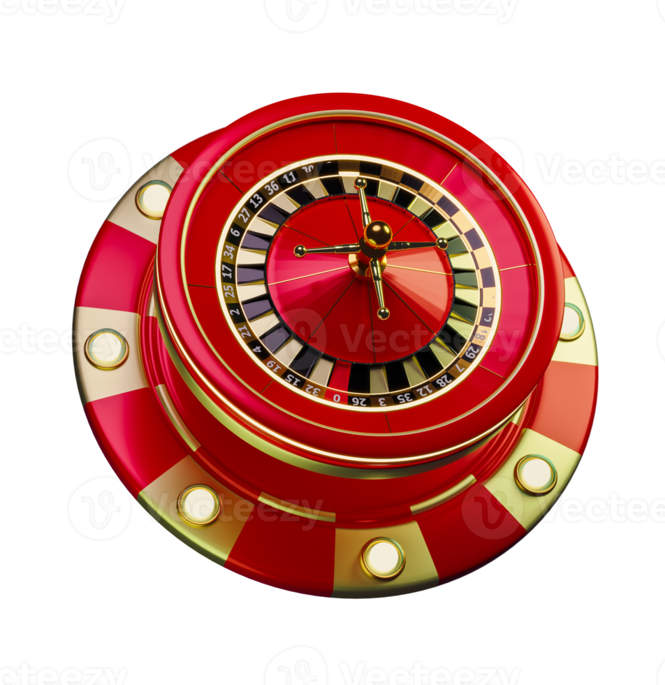 Modern Realistic Roulette Element png