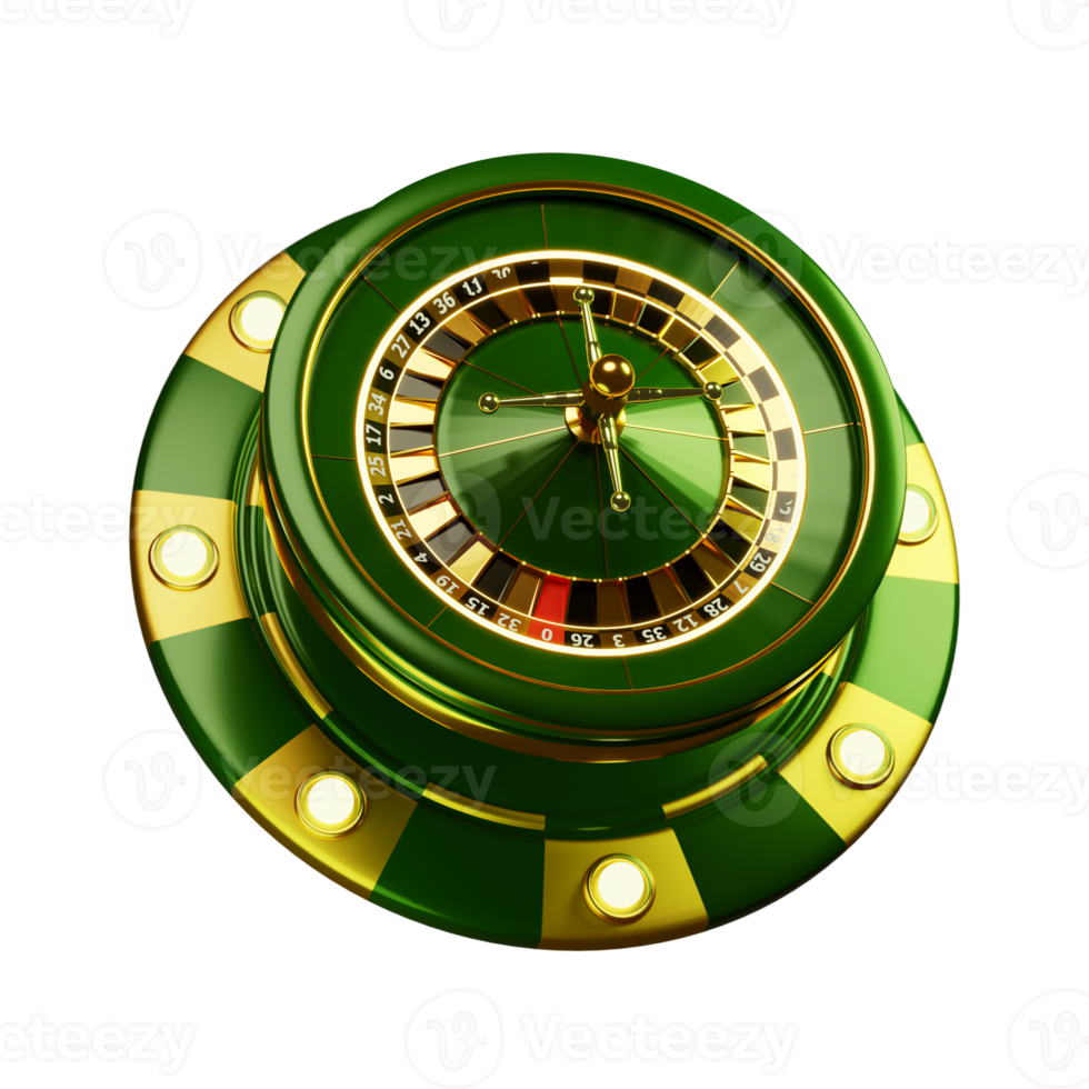 Modern Realistic Roulette Element png