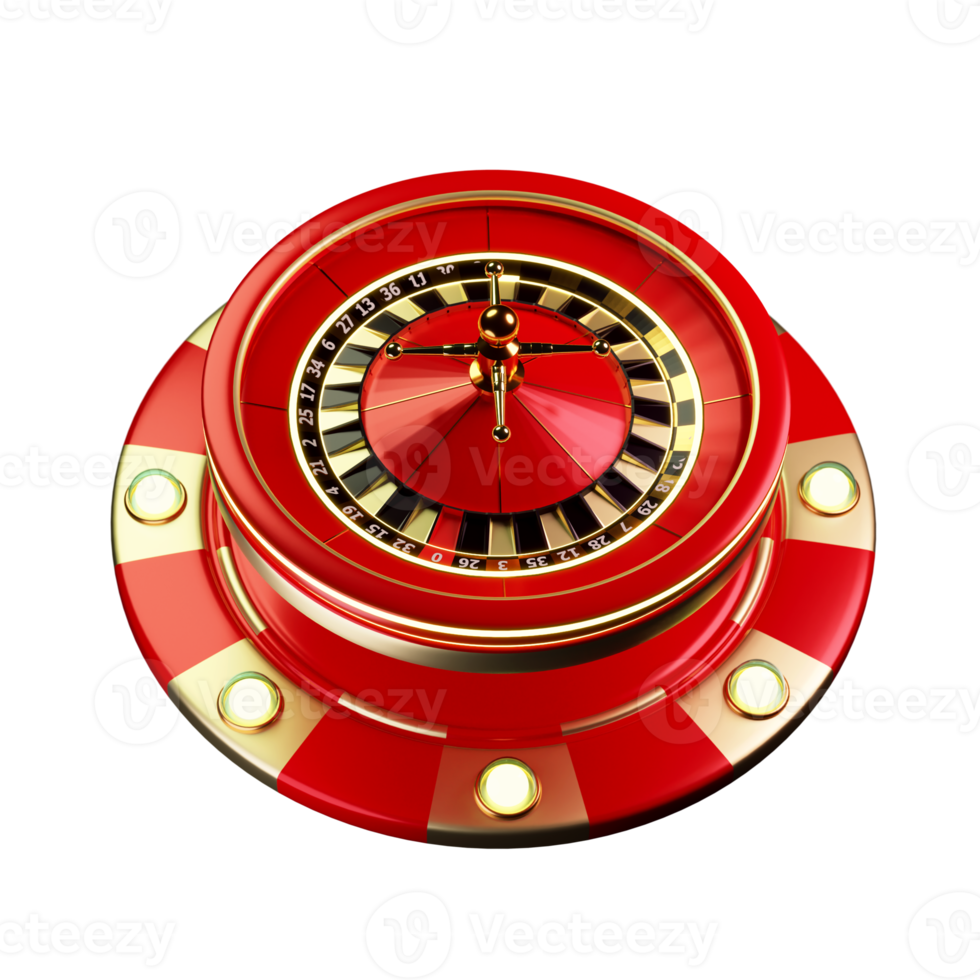 Modern Realistic Roulette Element png