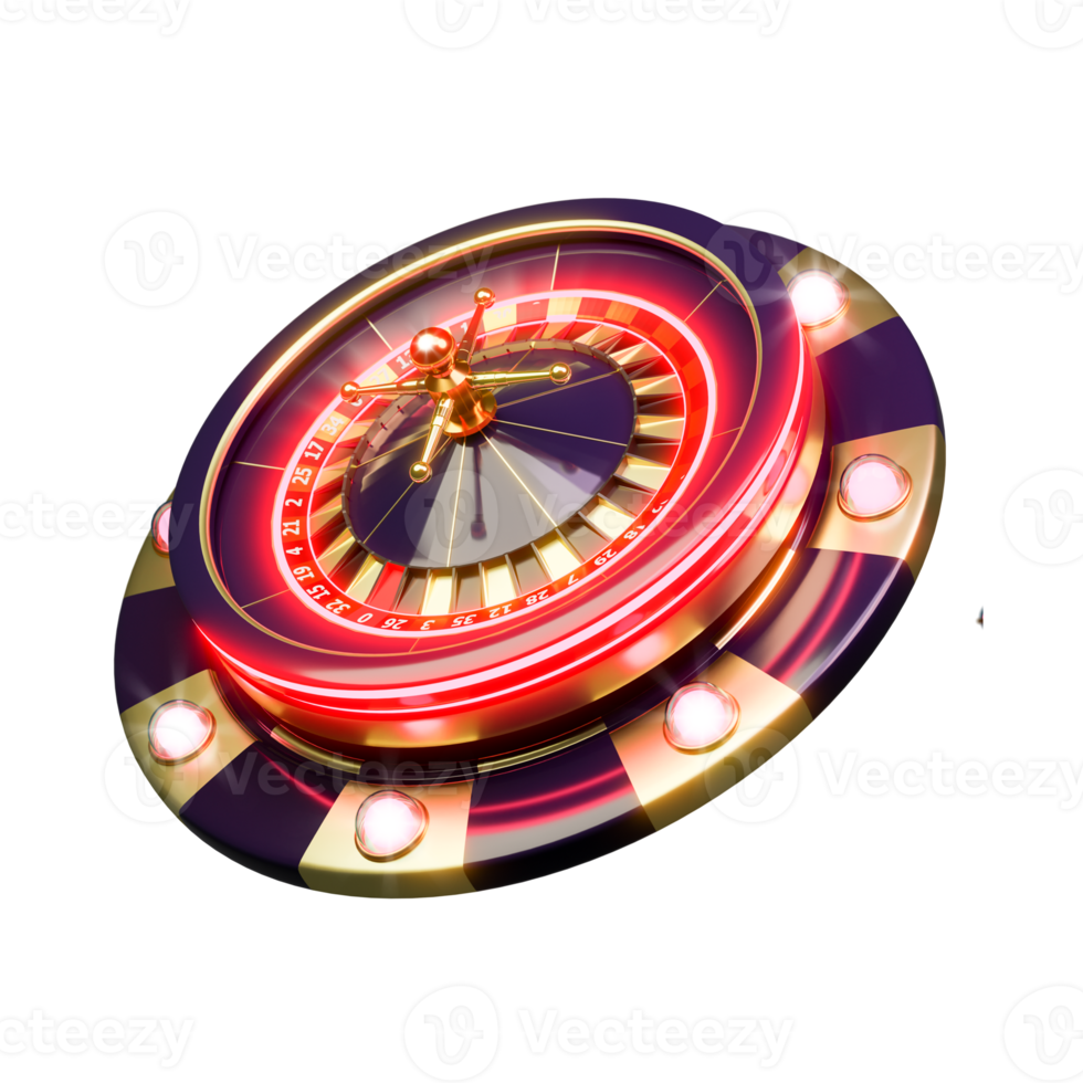 Modern Realistic Roulette Element png