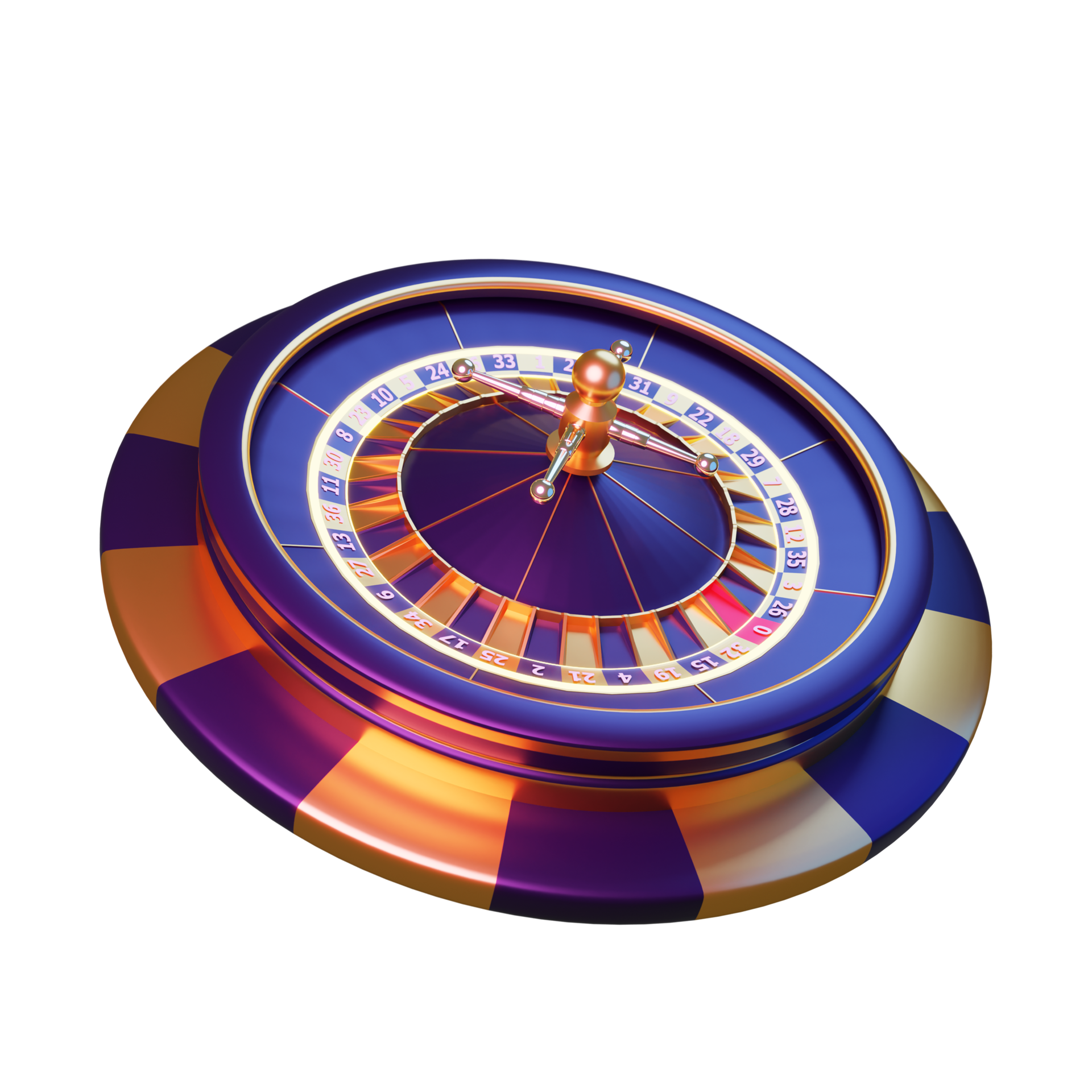 Modern Style Roulette Element 19982239 PNG