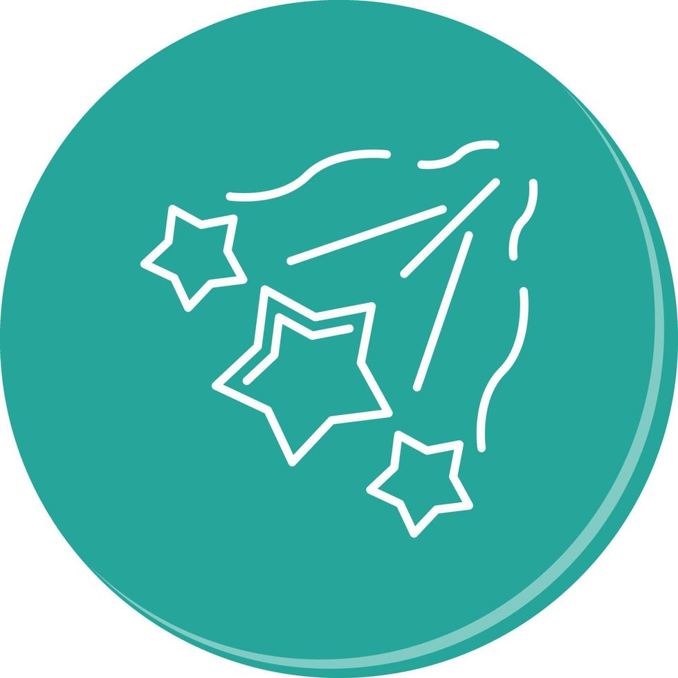 Falling Stars Vector Icon