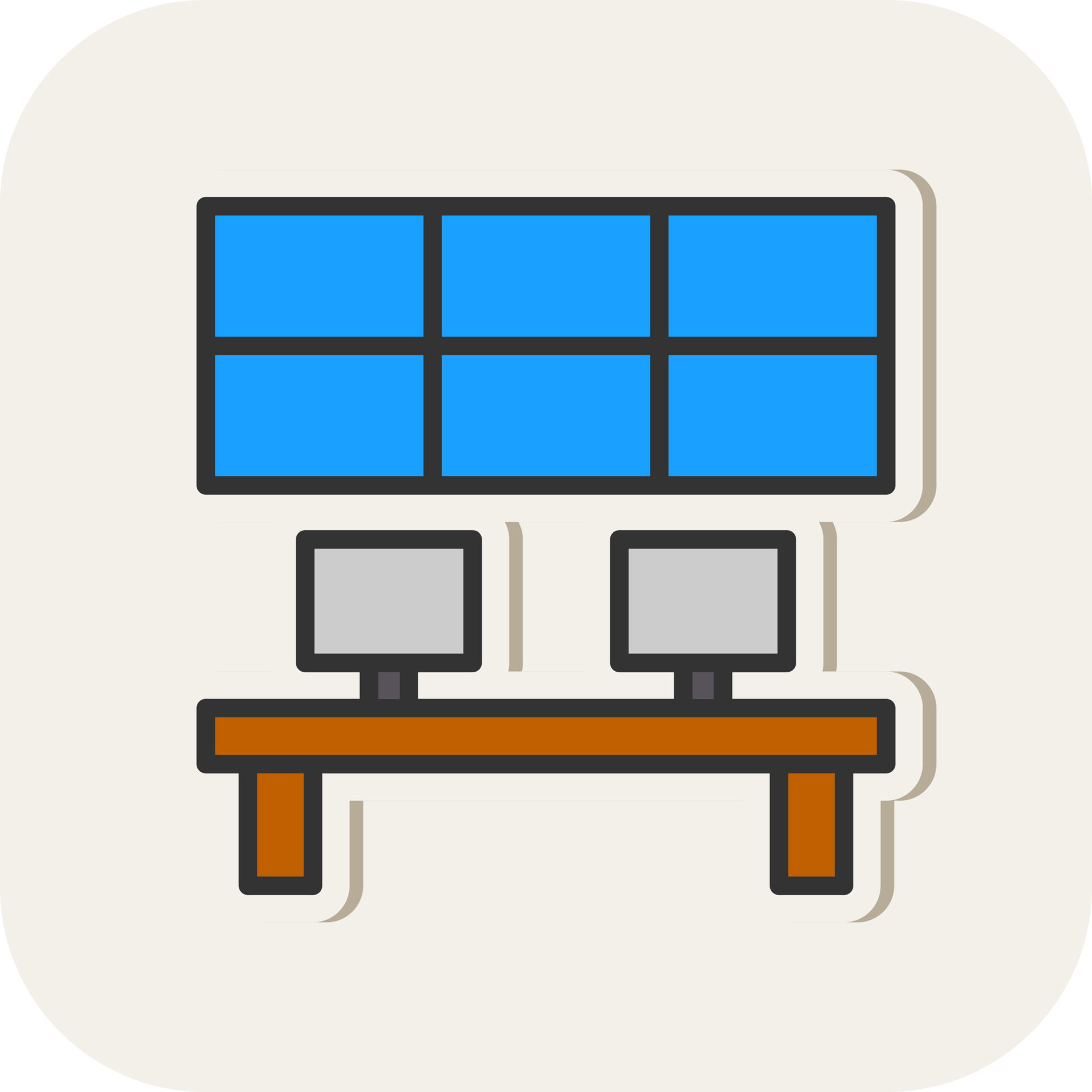 Control ROom Vector Icon Design 19982850 Vector Art at Vecteezy
