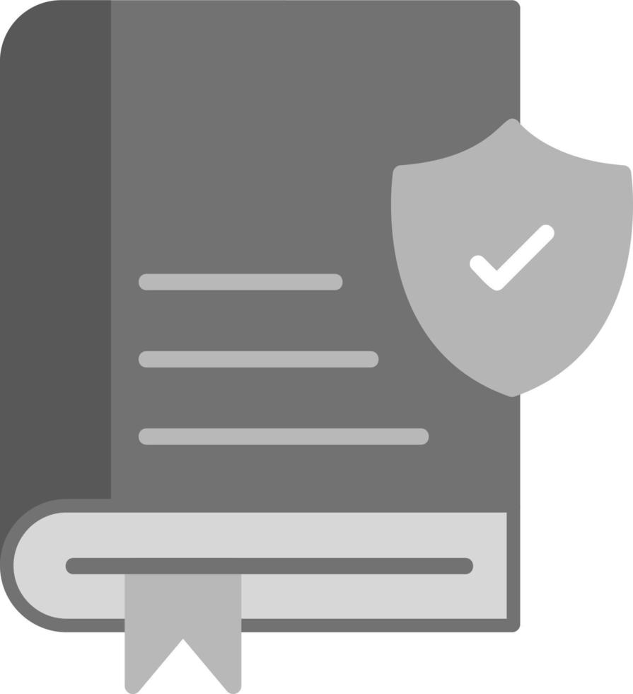 Book Secure Vector Icon