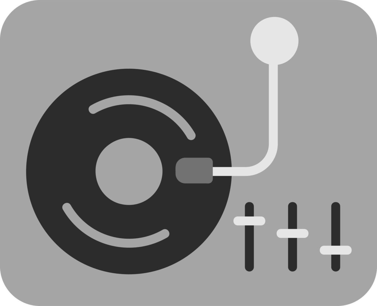 Turntable Vector Icon