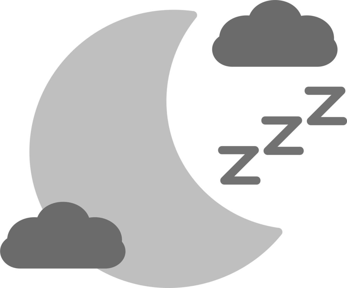 icono de vector de luna