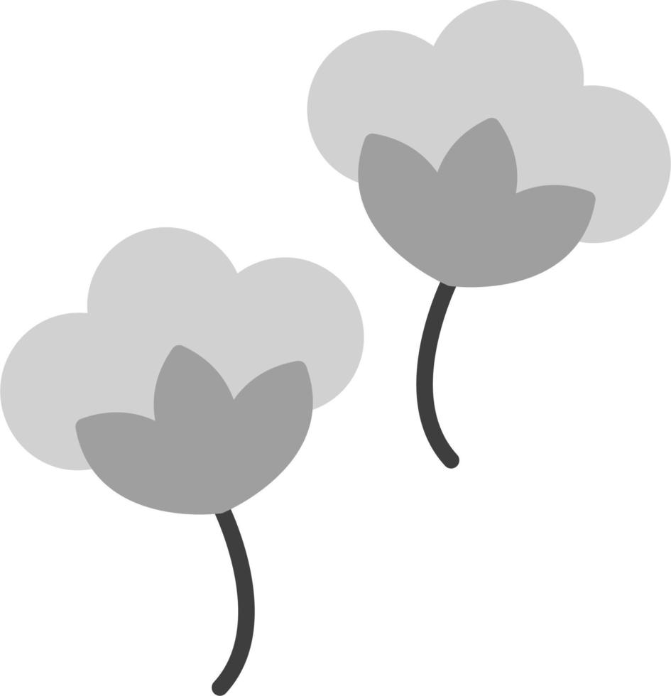 Cotton Flowers Vector Icon