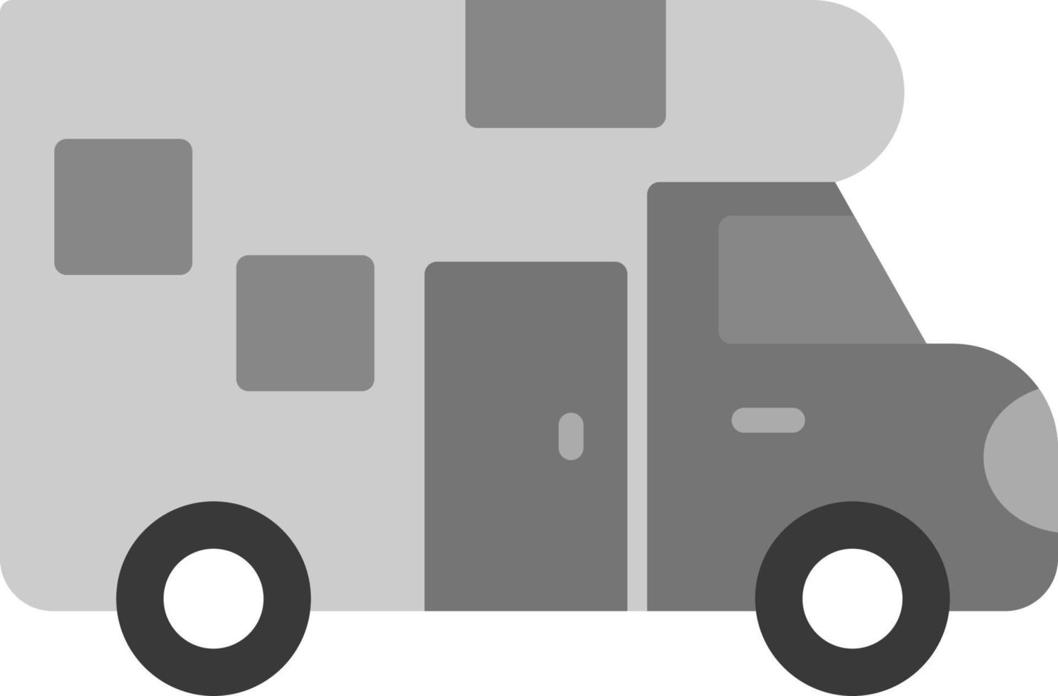 Camper Van Vector Icon