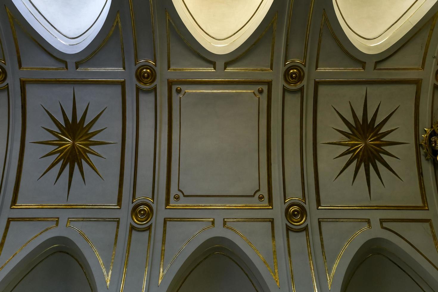 Positano, Italy - April 19, 2019, Interior view of Church of Saint Mary of the Assumption in Positano. photo