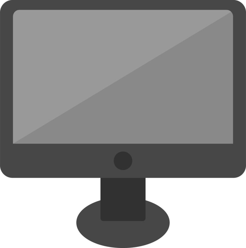 Moniter Screen Vector Icon