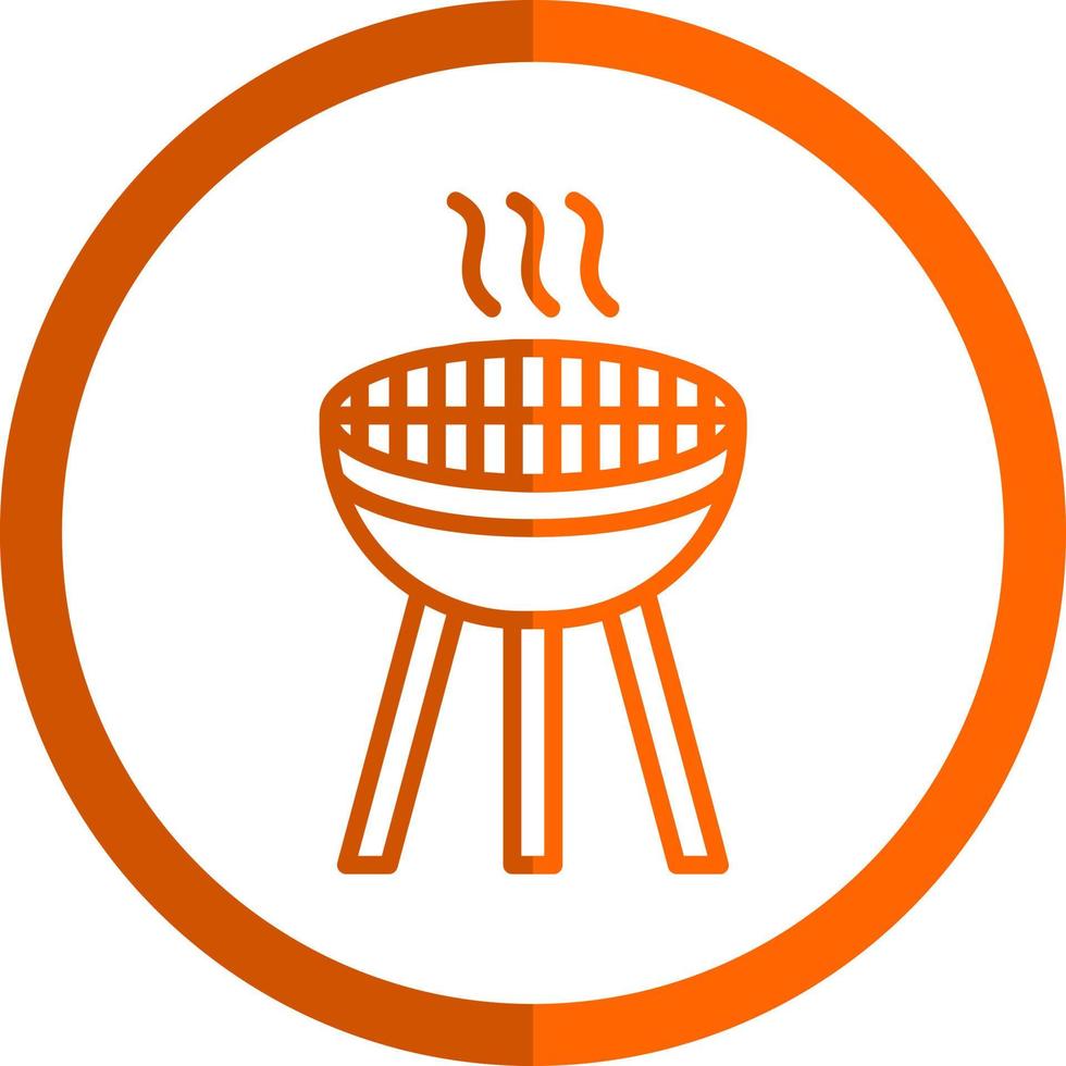 diseño de icono de vector de parrilla