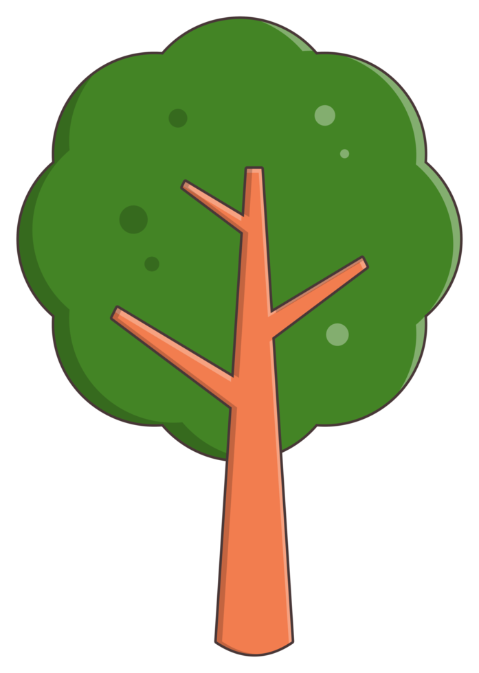 element tree sticker png
