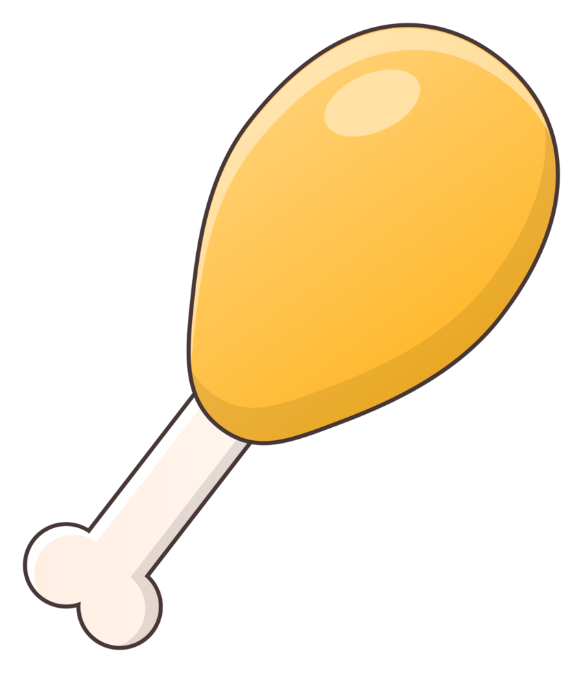 fried chicken sticker png