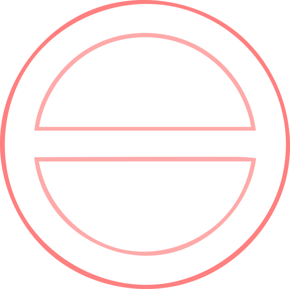 Circle With Minus Symbol png