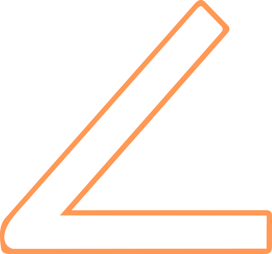 orange vinkel symbol png