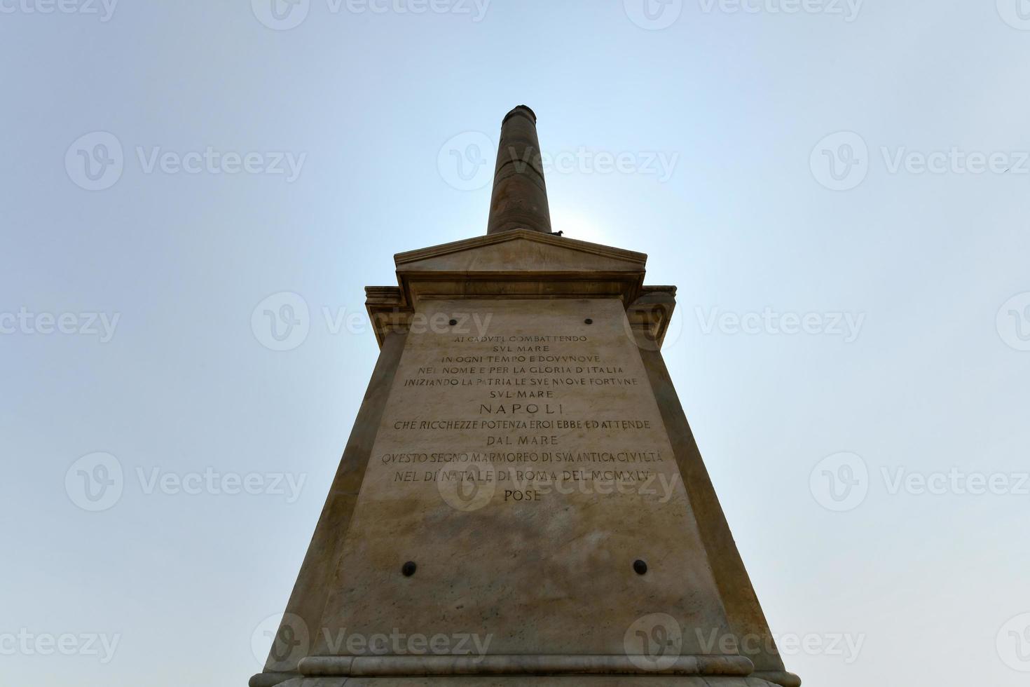 Monumento ai Caduti del Mare is a memorial in Naples. Monumento ai Caduti del Mare is situated nearby to Piazza Vittoria, and close to Lievito Madre al mare  Sorbillo . photo