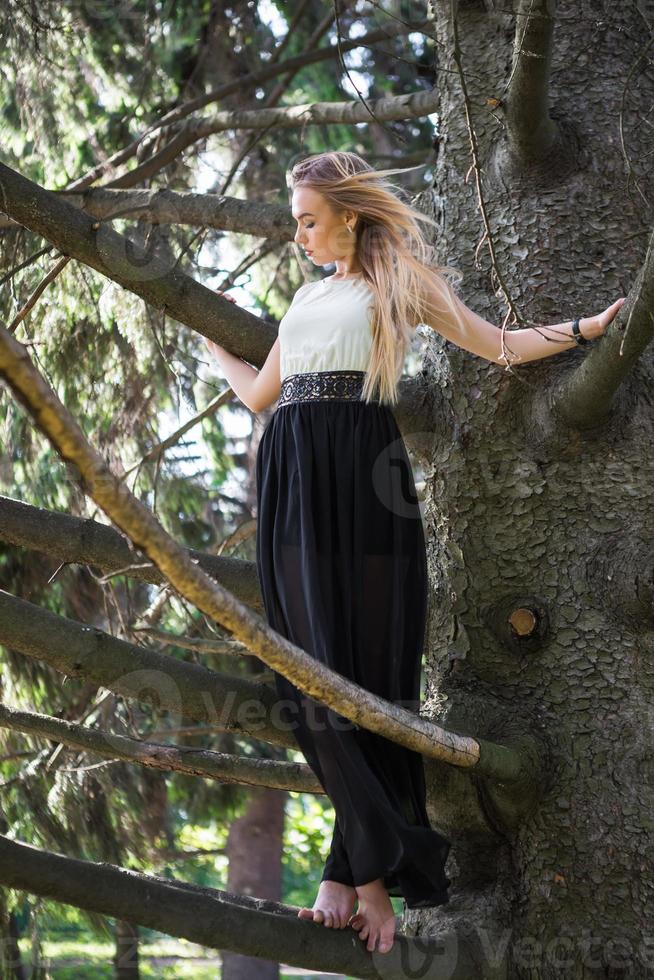 Attractive young woman photo
