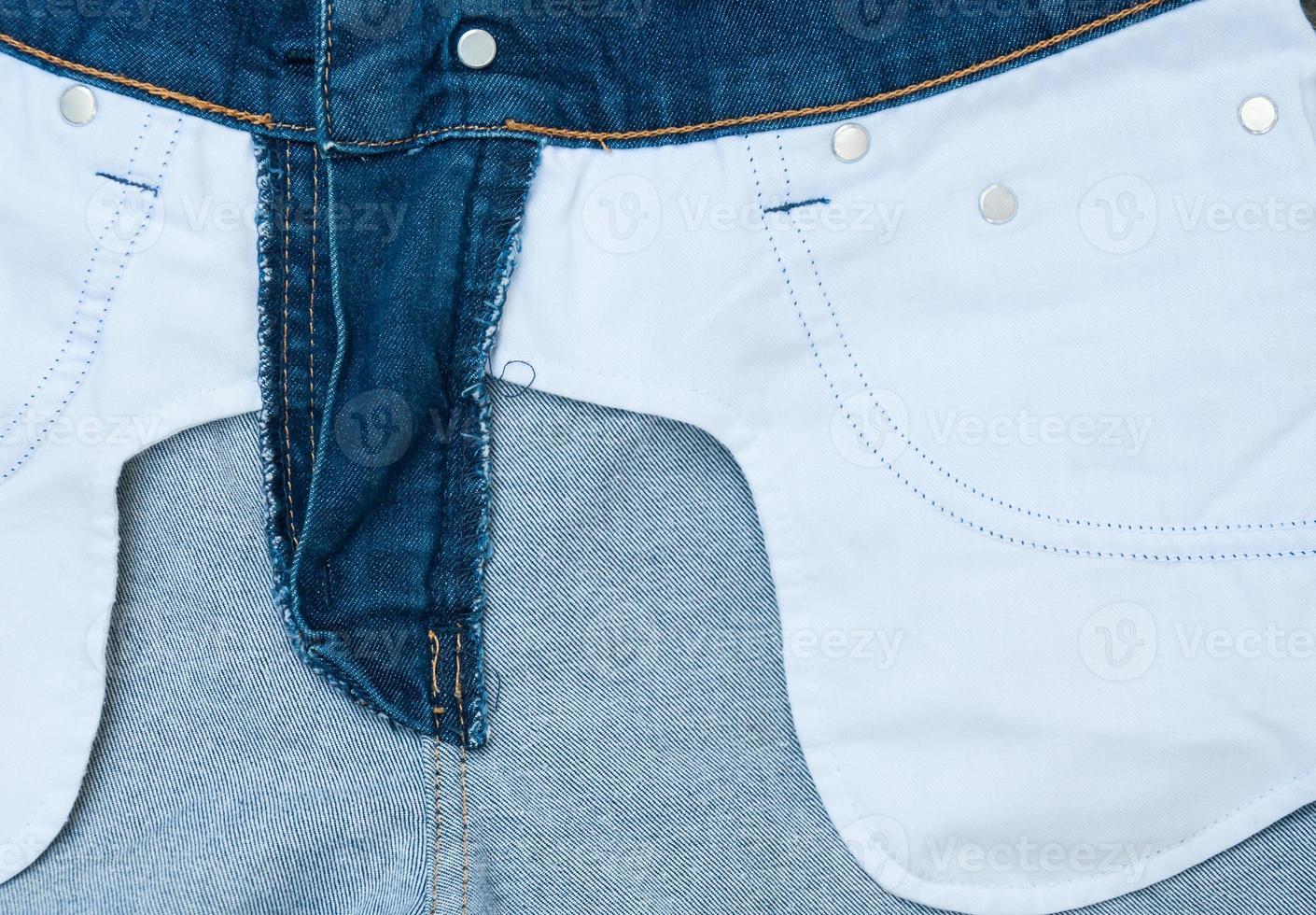 close up inside of jeans texture with pocket,jeans denim texture and background,Jeans of back photo