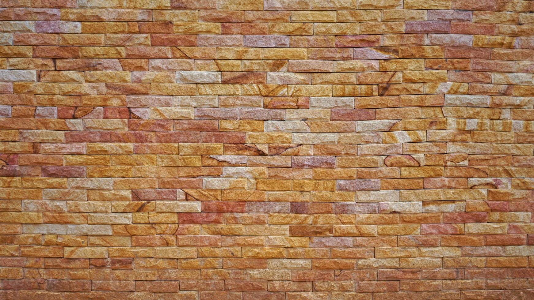 Brick wall background texture,Abstract background material of industry building construction for dark retro background photo