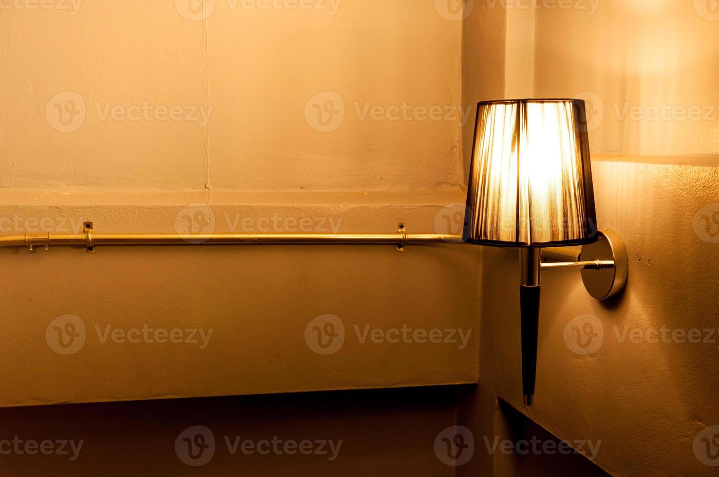 wall lamp,lamp modern sconce on the wall photo