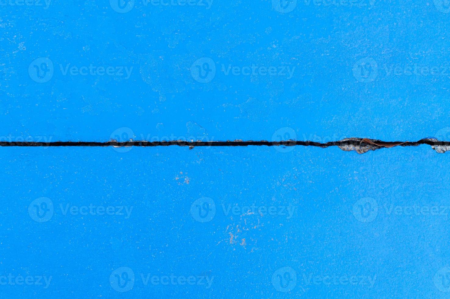antiguo azul textura grietas cemento piso para antecedentes foto