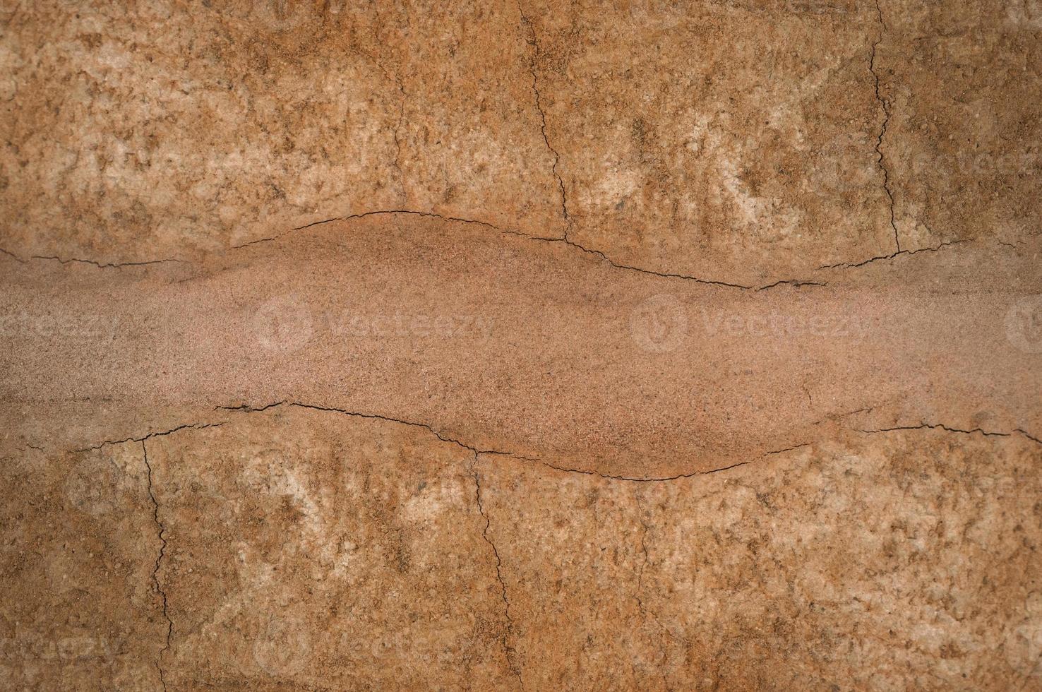 Form of soil layers,its colour and textures,texture layers of earth photo