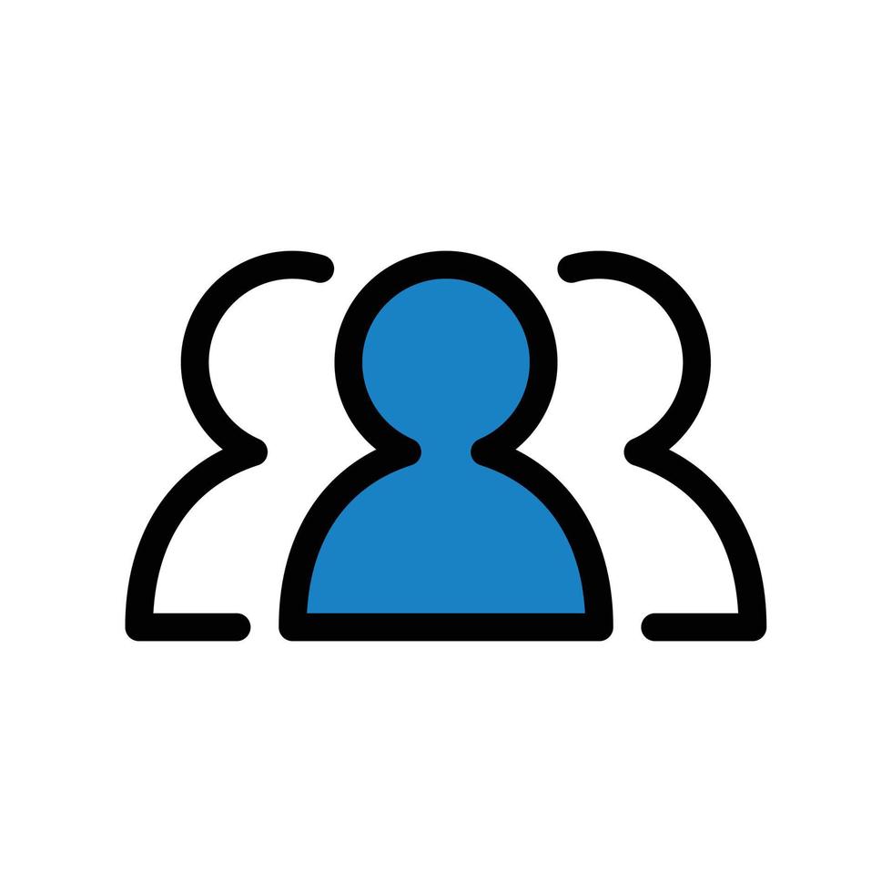 person icon vector sign symbol graphic illustration