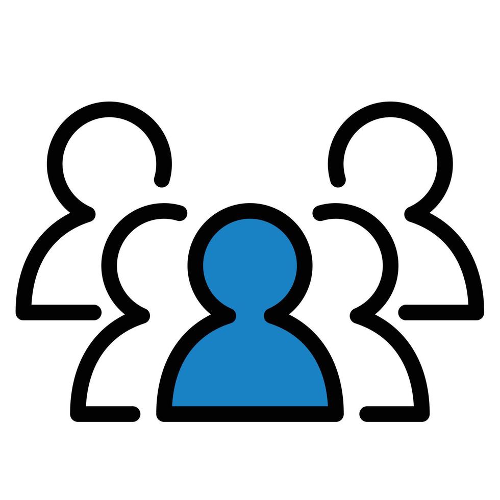 manager icon vector sign symbol graphic illustration