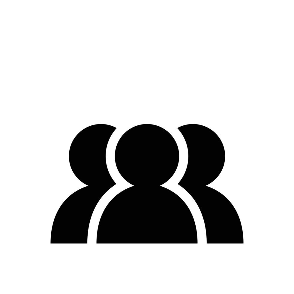 meeting icon vector sign symbol graphic illustration