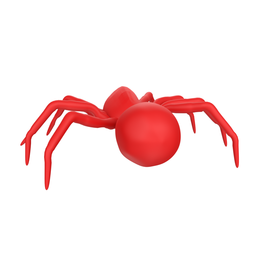 ilustração do uma aranha isolado em transparente png