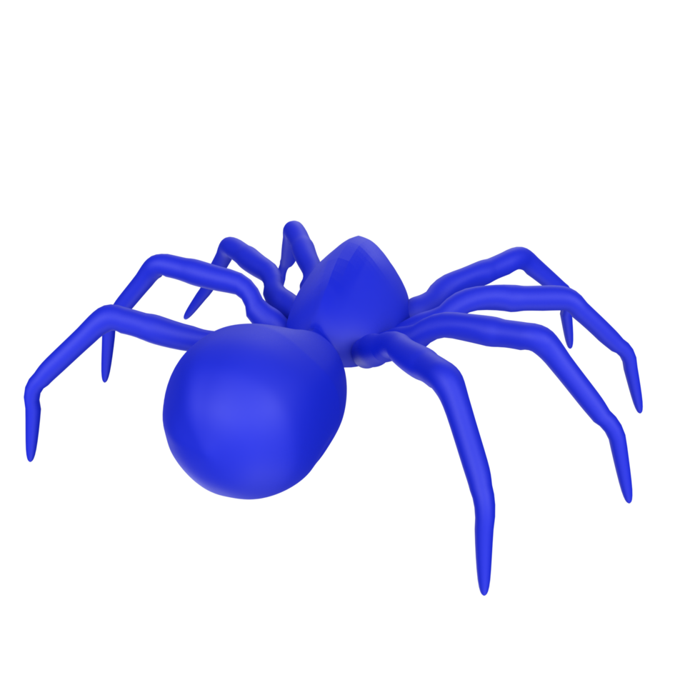 illustration de une araignée isolé sur transparent png