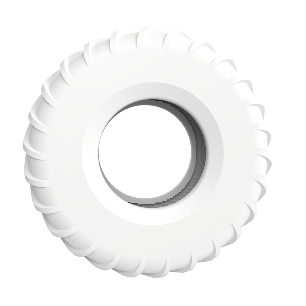 Car tire isolated on transparent background png