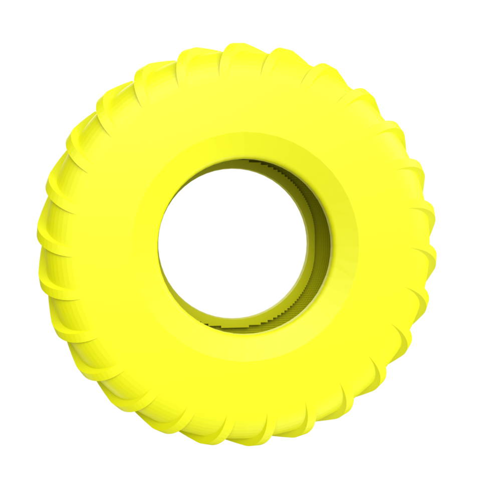 Car tire isolated on transparent background png