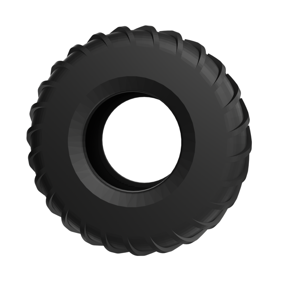 Car tire isolated on transparent background png