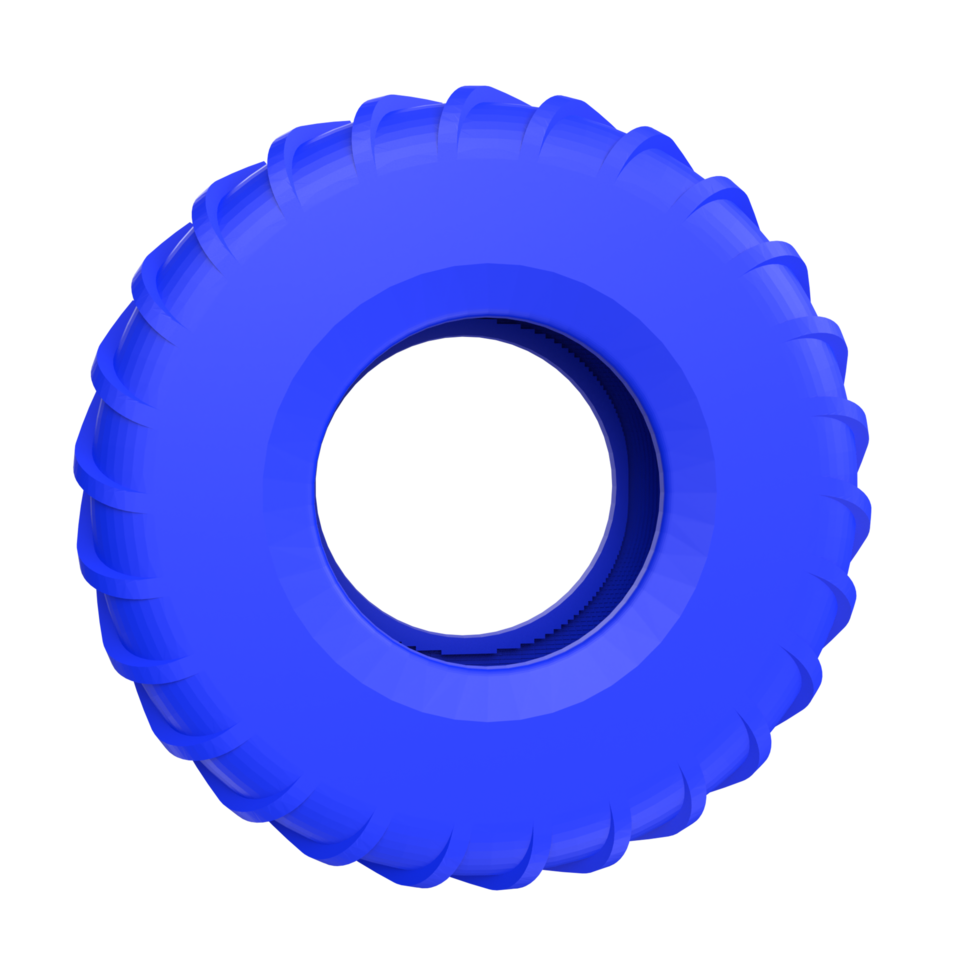 Car tire isolated on transparent background png