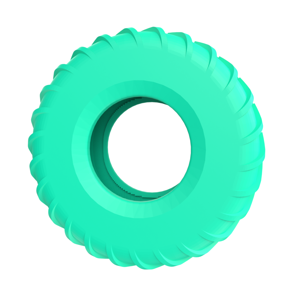 Car tire isolated on transparent background png