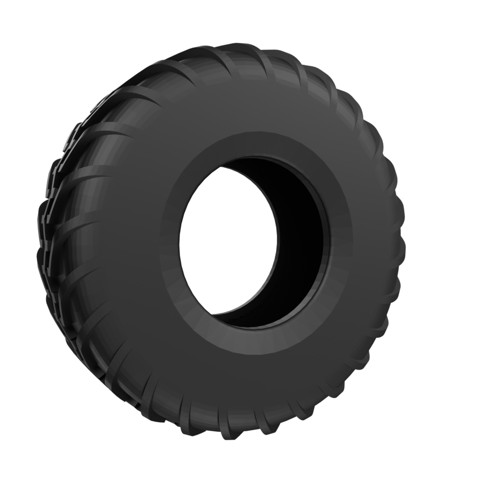 Car tire isolated on transparent background png