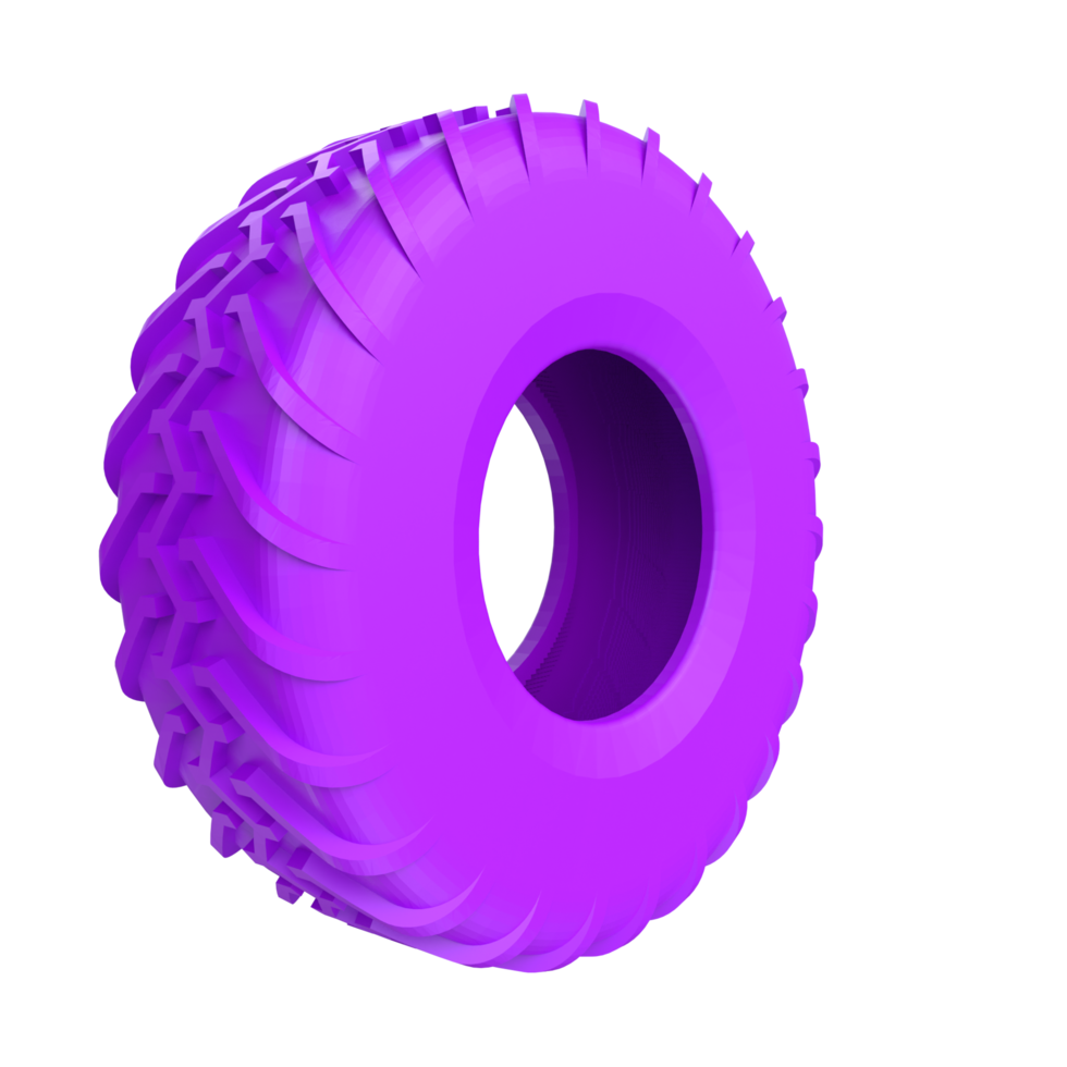 Car tire isolated on transparent background png