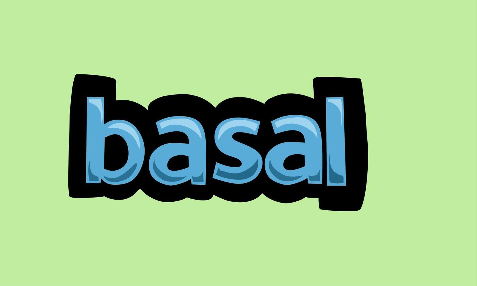 basal escritura vector diseño en un verde antecedentes