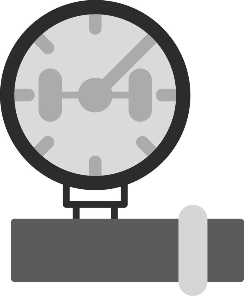 Pressure Gauge Vector Icon