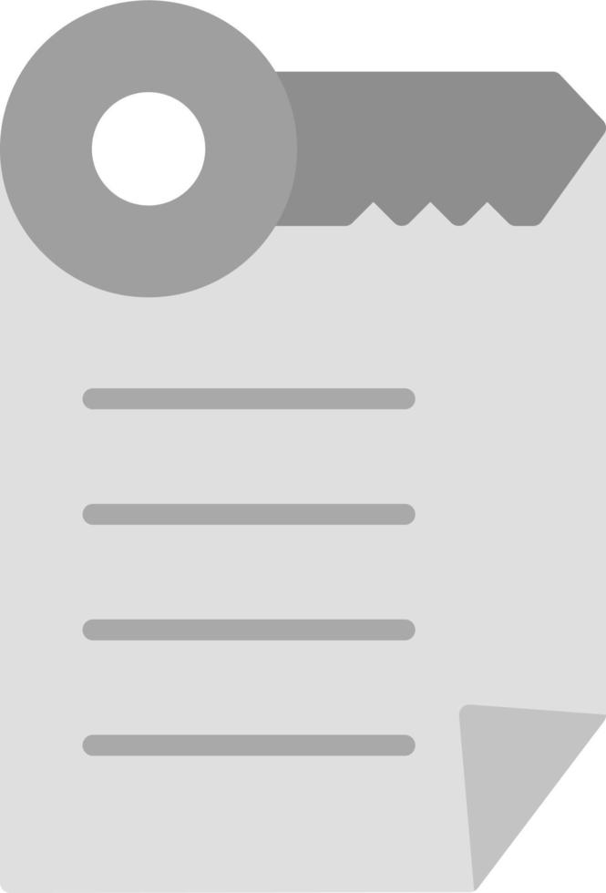 Keyword Notes Vector Icon