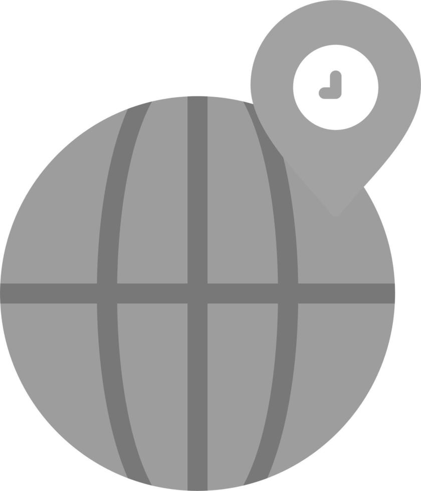 Globe Location Vector Icon