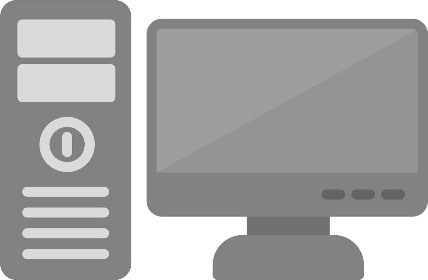 Computer Vector Icon